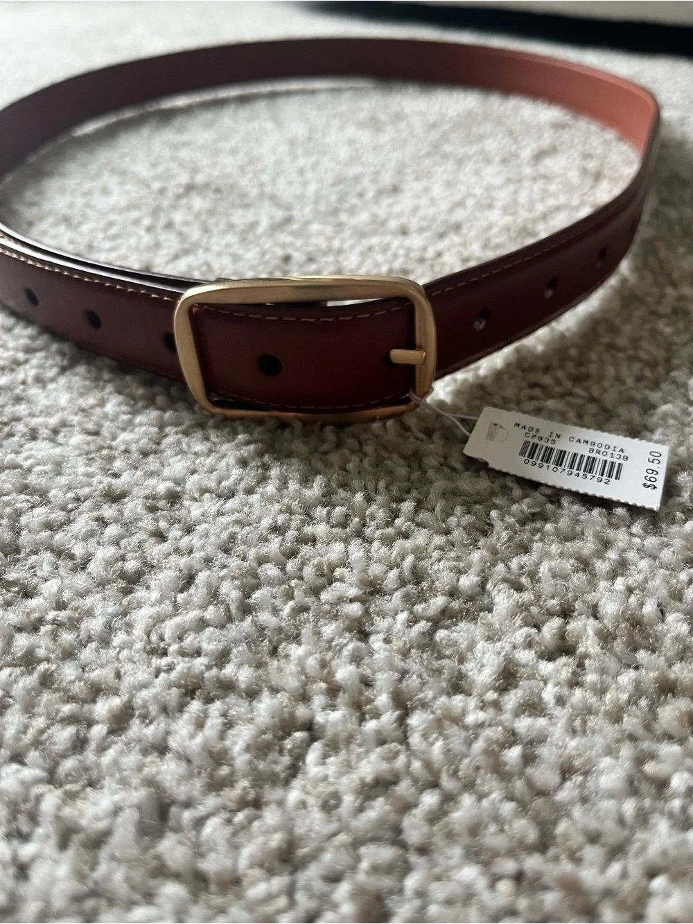 J.Crew Factory Square-buckle Trouser Belt